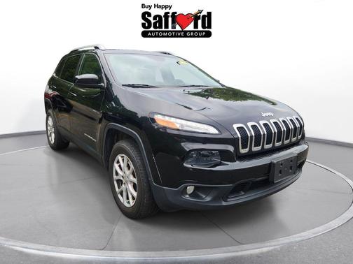 Brilliant Black Crystal Pearlcoat 2015 Jeep Cherokee Latitude