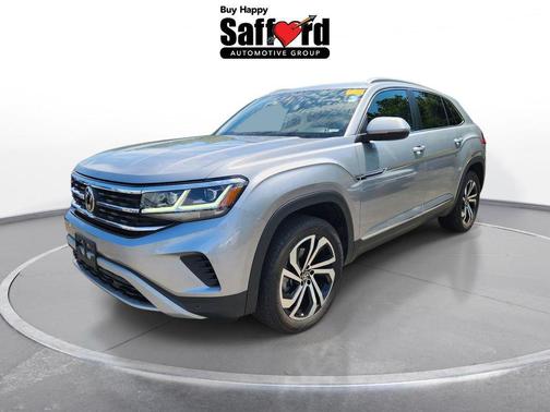 Pyrite Silver Metallic 2022 Volkswagen Atlas Cross Sport 3.6L V6 SEL