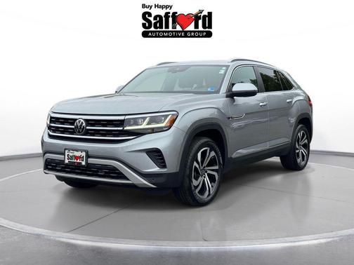 Pyrite Silver Metallic 2022 Volkswagen Atlas Cross Sport 3.6L V6 SEL