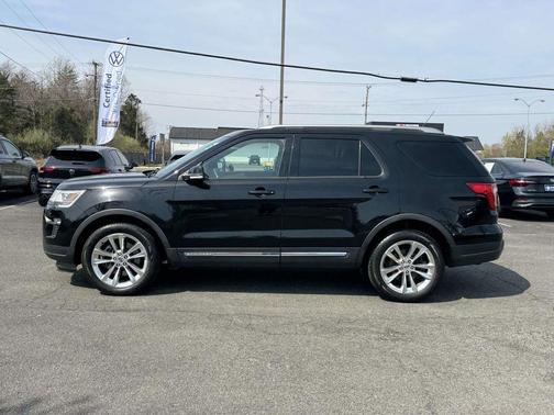 Shadow Black 2018 Ford Explorer XLT