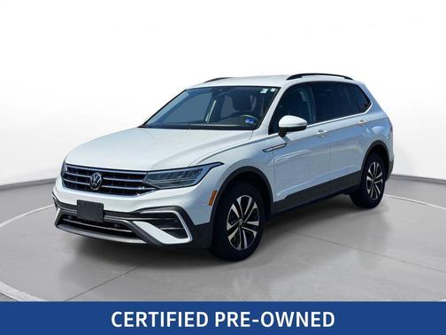 Pure White 2024 Volkswagen Tiguan 2.0T S