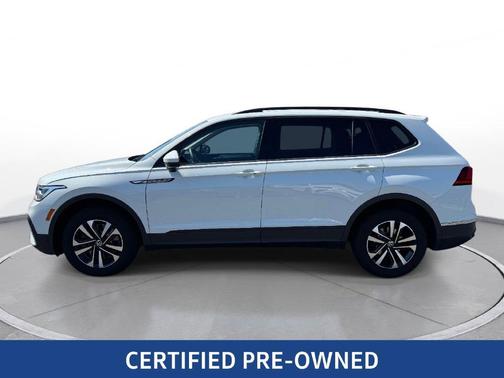 Pure White 2024 Volkswagen Tiguan 2.0T S