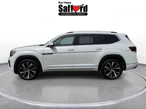 Opal White Pearl 2025 Volkswagen Atlas 2.0T SEL Premium R-Line 4MOTION