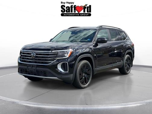 Deep Black Pearl 2026 Volkswagen Atlas 2.0T SE w/Technology 4MOTION
