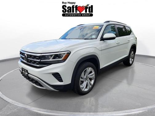 Pure White 2023 Volkswagen Atlas 3.6L SE w/Technology