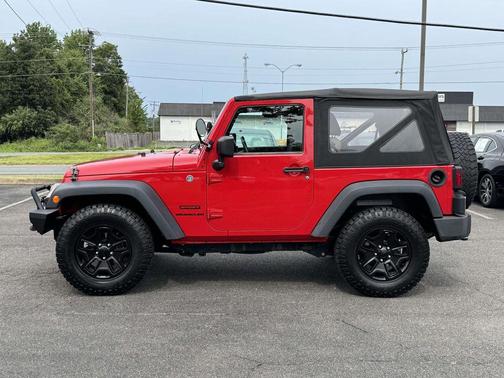 Flame Red Clearcoat 2014 Jeep Wrangler Sport