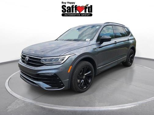 Platinum Gray Metallic 2024 Volkswagen Tiguan 2.0T SE R-Line Black 4MOTION