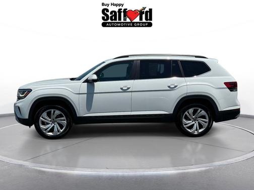 Pure White 2023 Volkswagen Atlas 3.6L SE w/Technology