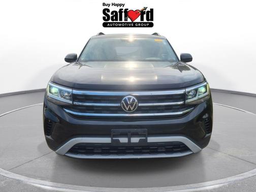 Deep Black Pearl 2023 Volkswagen Atlas 2.0T SE w/Technology 4MOTION