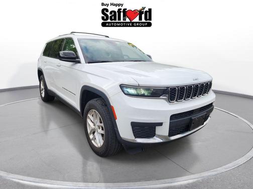 Bright White Clearcoat 2021 Jeep Grand Cherokee L Laredo