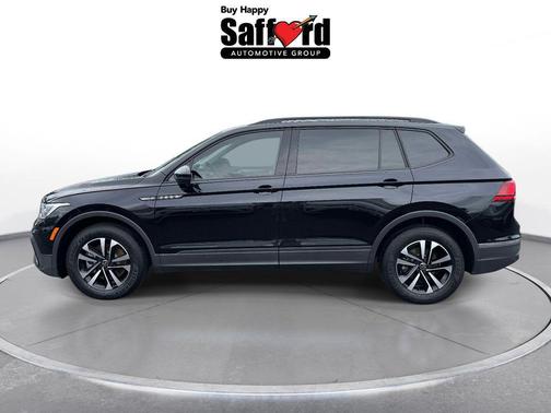 Deep Black Pearl 2024 Volkswagen Tiguan 2.0T S