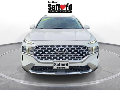 Quartz White 2022 Hyundai SANTA FE SEL 2.4