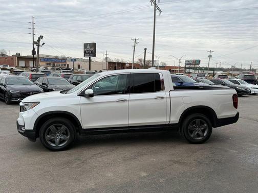 Platinum White Pearl 2023 Honda Ridgeline RTL-E