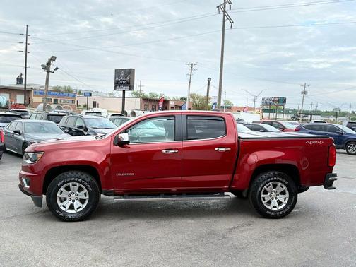 Red 2016 Chevrolet Colorado LT