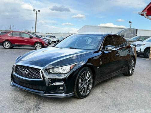 Black Obsidian 2019 INFINITI Q50 3.0t Sport