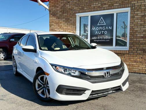 Taffeta White 2018 Honda Civic LX