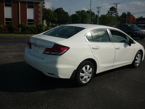 Taffeta White 2015 Honda Civic LX