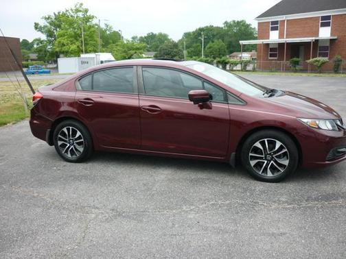 Crimson Pearl 2014 Honda Civic EX