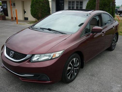 Crimson Pearl 2014 Honda Civic EX