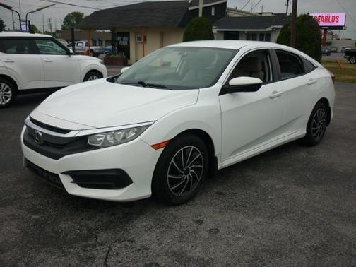 Taffeta White 2016 Honda Civic LX