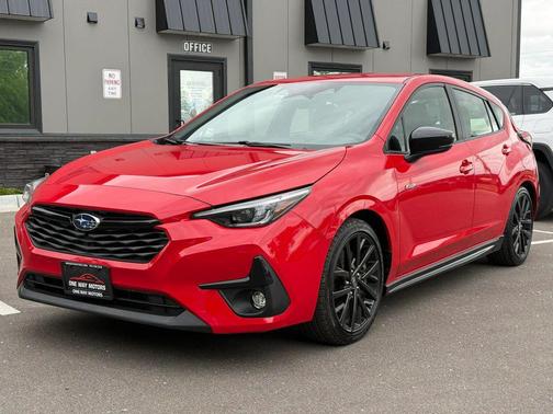 Red 2024 Subaru Impreza RS