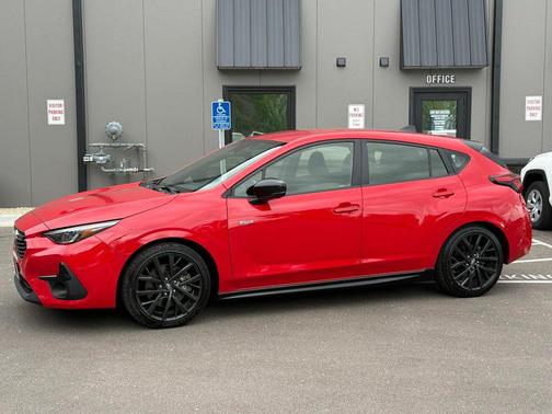 Red 2024 Subaru Impreza RS