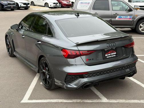 Gray 2024 Audi RS 3 Sedan 4D