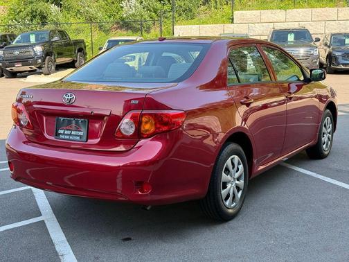 Red 2009 Toyota Corolla S