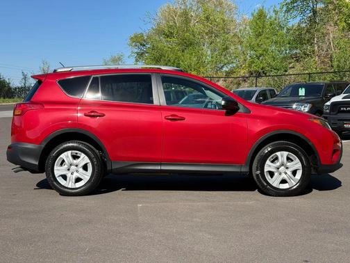 Red 2015 Toyota RAV4 LE