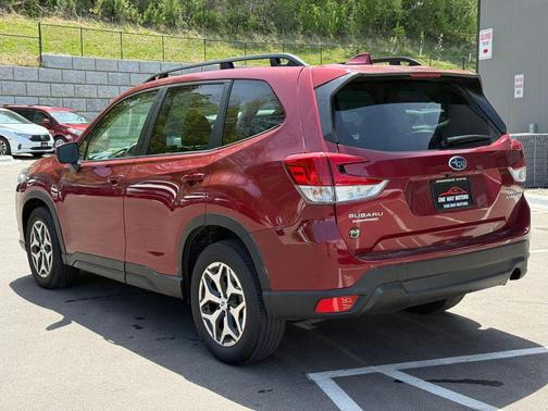 Burgundy 2022 Subaru Forester Sport