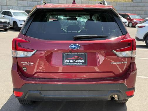 Burgundy 2022 Subaru Forester Sport