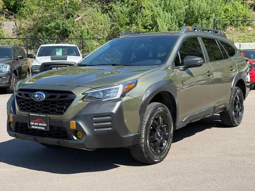 Green 2022 Subaru Outback Wilderness