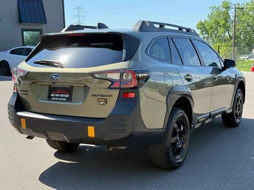 Green 2022 Subaru Outback Wilderness