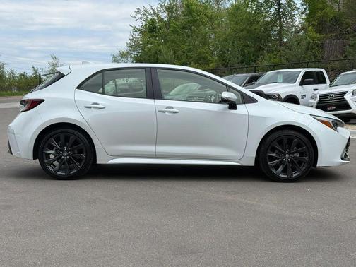 White 2025 Toyota Corolla XSE