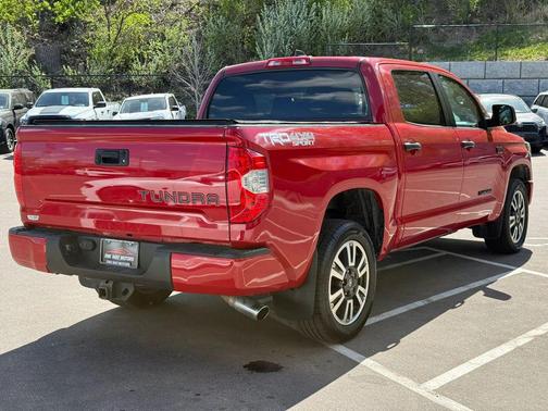 Red 2021 Toyota Tundra SR5