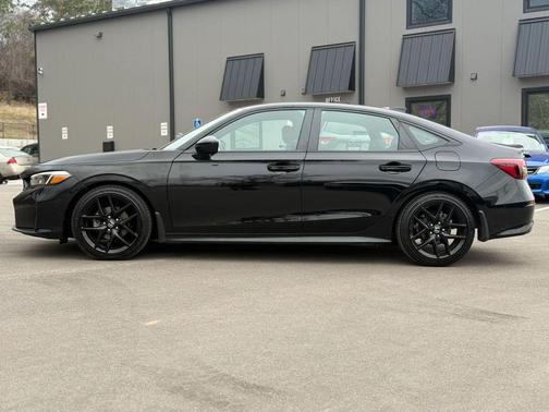 Black 2025 Honda Civic Sport
