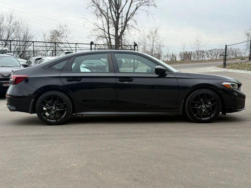 Black 2025 Honda Civic Sport