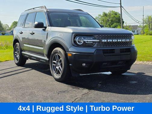 Carbonized Gray Metallic 2025 Ford Bronco Sport Big Bend