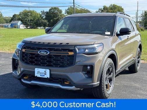Marsh Gray 2026 Ford Explorer Tremor