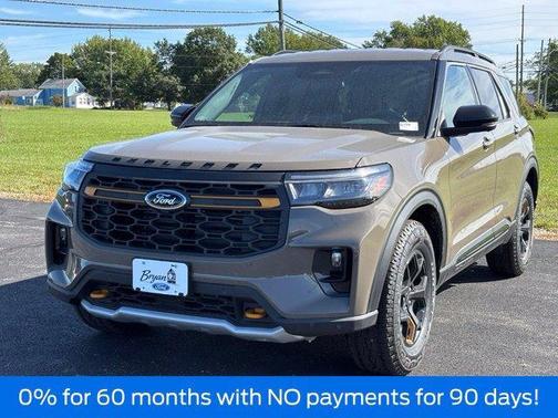 Marsh Gray 2026 Ford Explorer Tremor