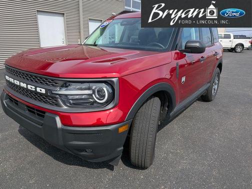 Ruby Red Metallic 2025 Ford Bronco Sport Big Bend