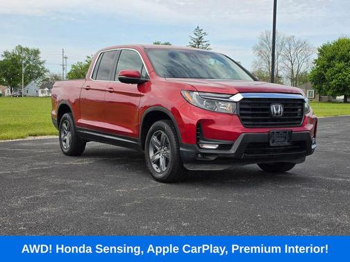 Radiant Red Metallic II 2023 Honda Ridgeline RTL