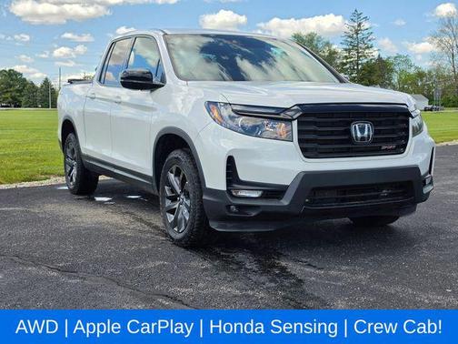 Radiant Red Metallic II 2023 Honda Ridgeline Sport