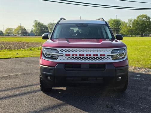 Ruby Red Metallic Tinted Clearcoat 2026 Ford Bronco Sport Heritage