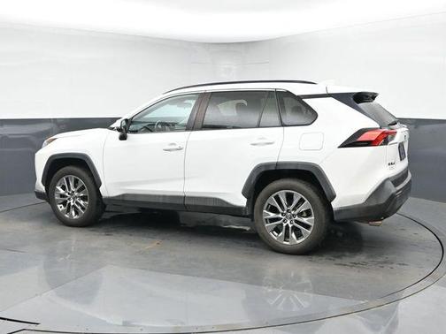 Super White 2020 Toyota RAV4 XLE Premium