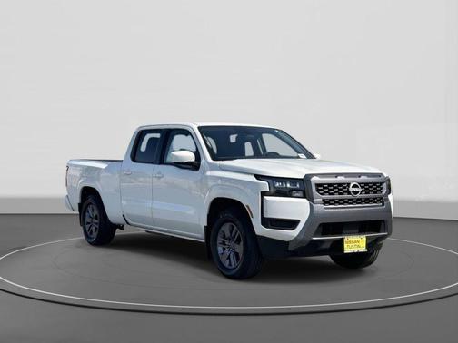 Glacier White 2026 Nissan Frontier SV