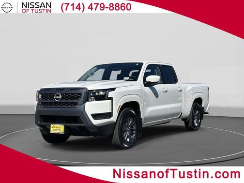 Glacier White 2026 Nissan Frontier SV
