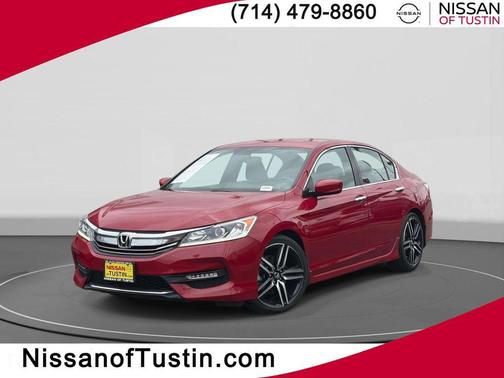 San Marino Red 2017 Honda Accord Sport