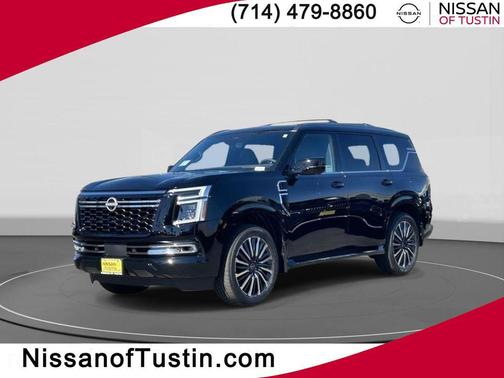 Super Black 2026 Nissan Armada Platinum Reserve