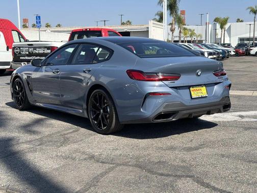 Barcelona Blue Metallic 2021 BMW M850 Gran Coupe xDrive